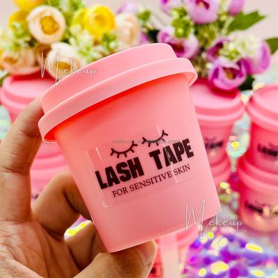 China Blue Pink Eyelash Lash Extensions Tape Hypoallergenic Wholesale Price Natural Sensitive Silicone Gel 3m for sale