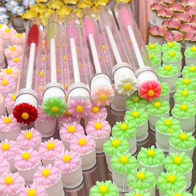 China Disposable Lash Wand Tubes Mascara Eyelash Brow Mascara Brushing Wicks and Cleaning Brushes Lash Brush Eyelash Brush for sale