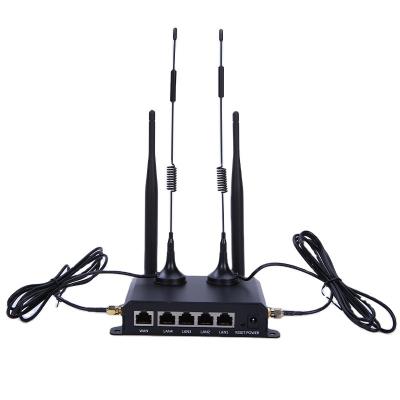 China Business 4G Outdoor Radio High Speed ​​Outdoor 4G Router With SIM Card 4 Lan Router for sale