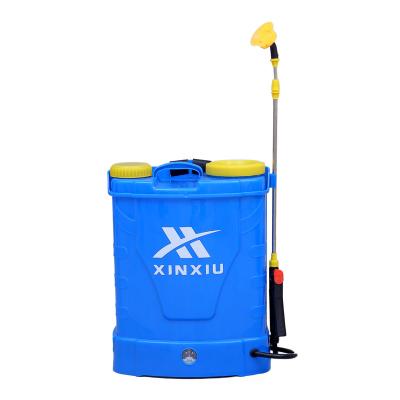 China Fast shipping efficiency 18/20L pp plastic lead acid battery agricultural dynamo electric sprayer for garden irrigation farm for sale