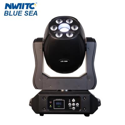 China New Stage Stage Party DJ Bar 150W Spot +6*15W RGBW 4 in 1 LED Wash Moving Head Light for sale