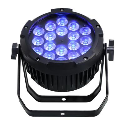 China Dimmer/concert adaptive wedding strobe/eotic/gradual change putter Live Show Waterproof 18x15w 5in1 led uplight for sale