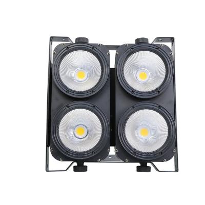 China Professional Warm Cool Stage Matrix 4x100w Panel COB Led Audience Stage Blinder Light for sale