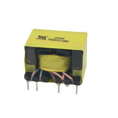 China PQ32 high frequency high voltage transformer 220v to 12v flyback transformer 230v 10v ac transformer 12v for sale