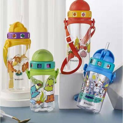 China Sustainable 500ml Cartoon Style Water Bottle Kid School My Drink Bottle For Kids for sale