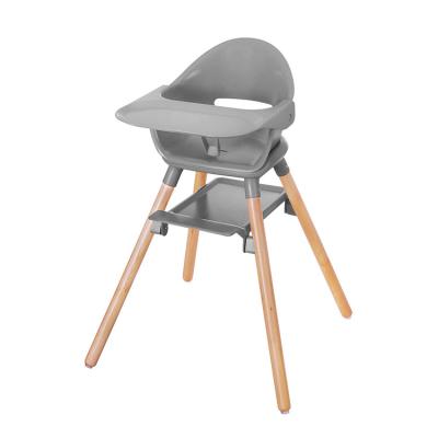 China Wholesale Hot Selling Solid Wood Baby Umpire Chair Feeding Height Adjustable Dining Table for sale