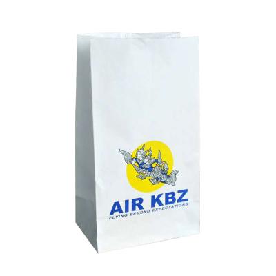 China Factory Price Disposable Direct Air Vomit Paper Bag KBZ Airline Sickness Customized Bag for sale