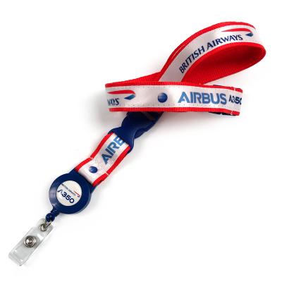 China British Airways Eco-Friendly Airlines Lanyard Professional Custom High Quality Lanyard for sale