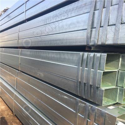 China New Type Luxury Galvanized Liquid Pipe Square Corrugated Flexible Duct Pipe Good Price Galvanized Pipe 20 Ft for sale