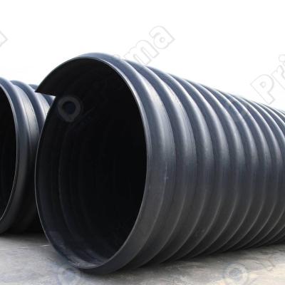 China Contemporary Prima PVC Pipe Drainage Supply Classes 600mm Steel Belt Reinforced PE Bellow PVC Spiral Water Pipe for sale