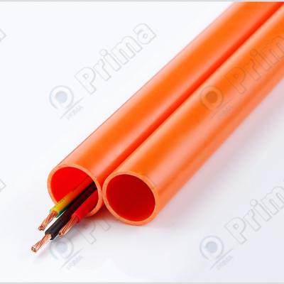 China Corrosion Resistant Made In China PVC Electric Pipe Cutter Shape PVC Electric Pipe Tape Best Price PVC Electricity Pipe for sale