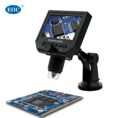 China EOC Mobile Phone Maintenance High Definition 600x Industrial Handheld Microscope With 4.3