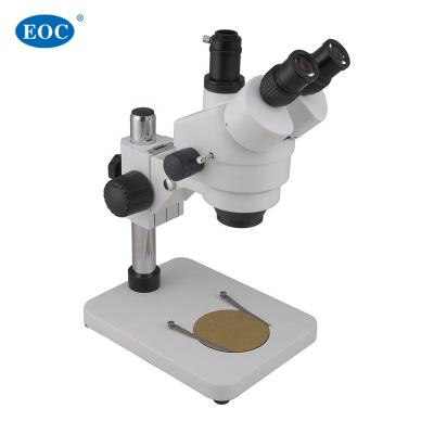 China EOC cheap price binocular trinocular stereo microscope for mobile phone SMZ-0745T for sale