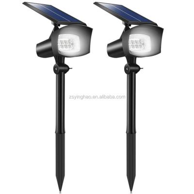 China LANDSCAPE 8LEDS Adjustable 400 Lumens Solar Powered Floodlight for sale