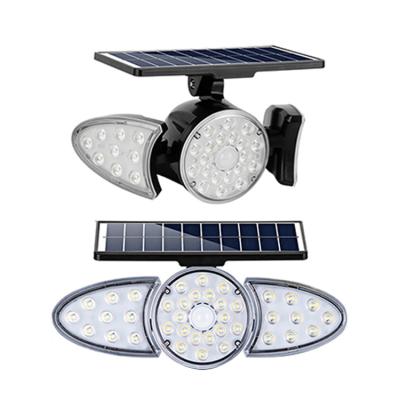 China Solar Garden Wall Lights Waterproof 38 LED PIR Led Solar Powered Outdoor Emergency Security Garden Wall Motion Sensor Light for sale