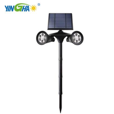 China LANDSCAPE Panel Light Auto Sensing Garden Waterproof Led Solar Lamps Floodlight for sale