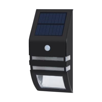 China Garden Zhongshan Product Focused Black Solar Collector The Future Led Outdoor Security Wall Light for sale