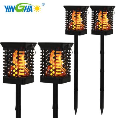 China 2021 New Design Garden Decorative Flame Flickering Light Led Outdoor Garden Holiday Lamp for sale