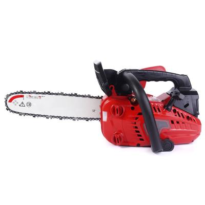 China 2-Stroke Top Handle Chain Saw 2 Stroke Chainsaw 25CC 2500 Gasoline Chainsaw For Sale for sale