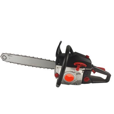 China 2-Stroke Hot Selling Gasoline Chainsaw 2-stroke 5200 Chainsaw New Model 52cc Chainsaw Machines for sale