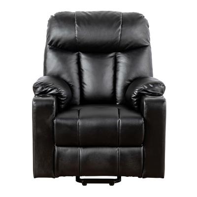 China XIHAO Massage Swivel Tilting Lumbar Heating Sofa Massage Living Room Chair PU Leather Recliner for sale