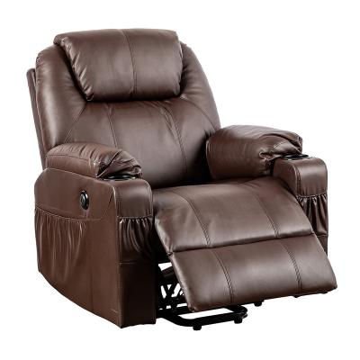 China Best Selling Massage XIHAO Home Theater Reclining Leather Massage Chair Sofa PU Recliner for sale