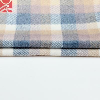 China China viable supplier wholesale check fabric plaid tweed fabric for apparel for sale