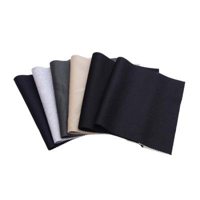 China Factory wholesale double sided plain woven heavy woolen apparel directly from manufacturer dishonest wool fabric fleece for sale