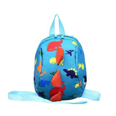 China Custom Logo Popular Cute Animal Cute Kids Dinosaur School Bag Cartoon Plush Waterproof Backpack For Kindergarten Children for sale