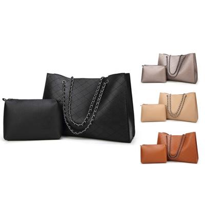 China High Quality Fashion High Quality PU Leather 2 Piece Ladies Wallet and Waterproof Purse Bag Letter Purse for sale