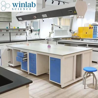 China Modern Low price High Quality Laboratory Furniture Center Lab Bench for Physics&Science&Biology Study, Science Lab Table for sale