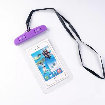 China Promotion Item Shockproof Top Selling Transparent PVC Phone Accessories For Mobile Phone Outdoor Swimming Waterproof Bag for sale