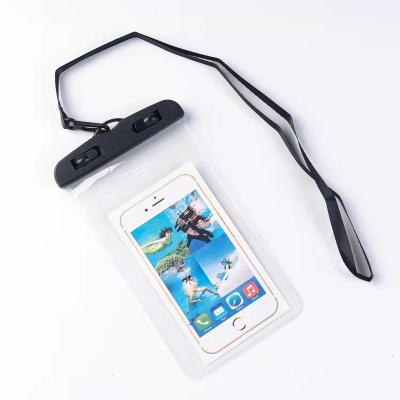 China Transparent PVC Shockproof Phone Accessories For Mobile Phone Bag Mobile Phone Filter Frames Waterproof Outdoor Swimming Waterproof Pouch for sale