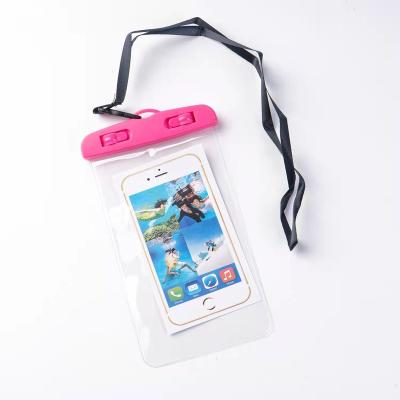 China Wholesale mobile waterproof bag shockproof mobile phone waterproof bag raining mobile waterproof pocket for sale