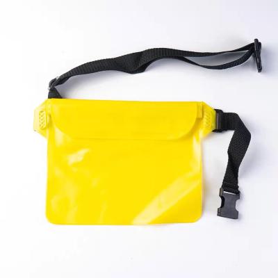 China Universal Fashion Beach Pocket Water Proof Dry Case Wallet Waterproof PVC Swimming Waist Bag for sale