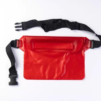 China Water Proof Custom Printed Waterproof Waist Bags Waterproof Cell Phone Bag For Swimming for sale