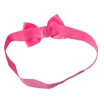 China Small Infant Newborn Toddler Bows Head Band Headband Baby Bow Knot Headbands Girls Eco-Friendly Headwear for sale