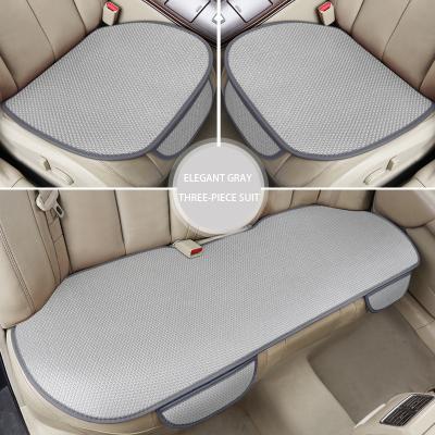 China Seat Protector Breathable Fabrics Full Set Car Seat Covers Three Piece Universal for sale