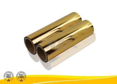 China Goldsilber-Polyester-Film SGS ISO14001 Fashional feuchtigkeitsfeste Bescheinigung zu verkaufen