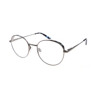 China Lady Metal Optical Factory Direct Fashion Style Acetate Optical Adult Glasses for sale