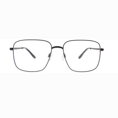 China Optical Factory Style Direct Optical Acetate Spring Hinge Over Size Adult Men Optical Glasses for sale