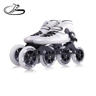 China XZY-6001 2 Layer Carbon Fiber Professional Speed ​​Integrated Skates for sale