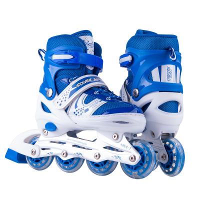 China PVC PAPAISON PU/PVC 4 Wheels Roller Skates Adjustable Roller Skate Speed ​​Skate Integrated Shoes for sale