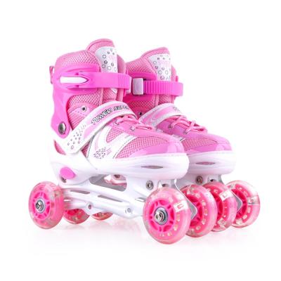 China Hot Selling Cheap PVC PAPAISON Four Wheels Roller Skates Inline Skates For Kids for sale