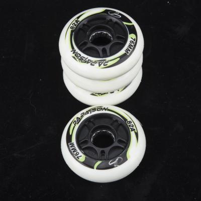 China Active PAPAISON Sports 76 Mm PU Rubber Inline Skate Top Wheel For Roller Skates for sale