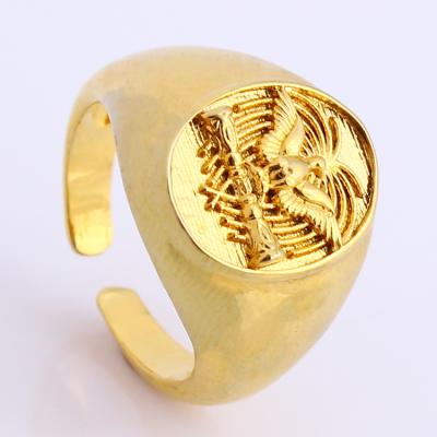 China Free Size Trendy JH Papua New Guinea Fashion Design Bird Ring Fashion Jewelry For Gift /Party for sale