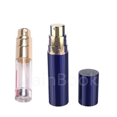 China Wholesale Refillable Atomizer Mini Buy Bottles Empty Personal Care Design Your Own Design Aluminum Leather Perfume Bottle Custom Design for sale