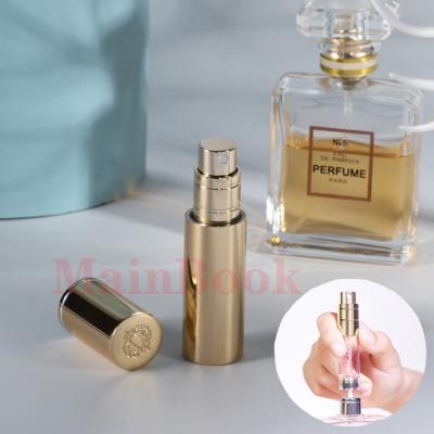 China Personal Care Buy Bottles Empty Design Wholesale Your Own Aluminum Spray Atomizer Women Aluminum Bottom Filled Perfume Bottle for sale