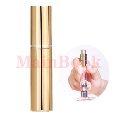 China Personal Care Bottles Empty Wholesale Amber Plastic Bottle Cosmetic Spray Perfume Atomizer Mini Buy Refillable Perfume Bottle for sale