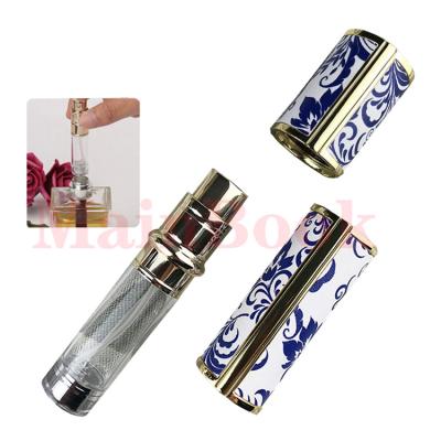 China Personal Care 5ml Empty Black Empty Refillable Sprayer Bottle 10ml Wholesale Small Bottle Can Be Filled With Perfume Bottle for sale